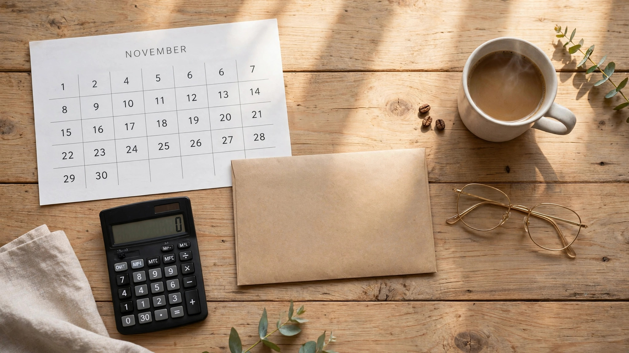 Social Security November payments calendar calculator